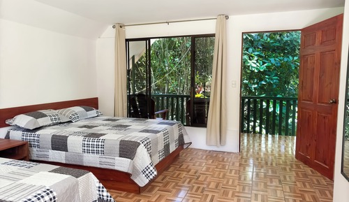 Chalet Deluxe, balcón, junto a la montaña