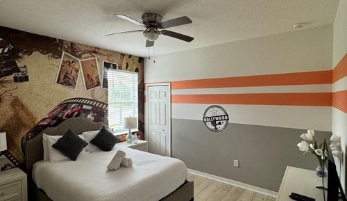 Habitación doble, 1 cama de matrimonio, no fumadores, baño compartido
