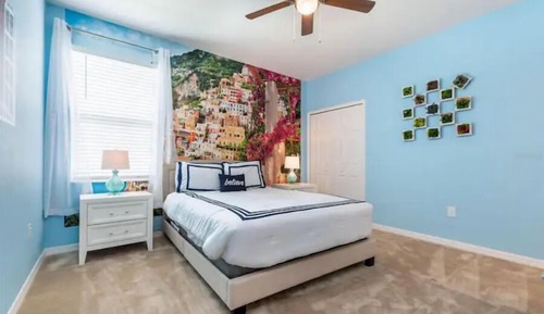 Habitación doble, 1 cama de matrimonio, no fumadores, baño privado