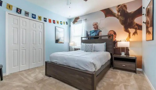 Habitación doble, 1 cama de matrimonio, no fumadores, baño privado