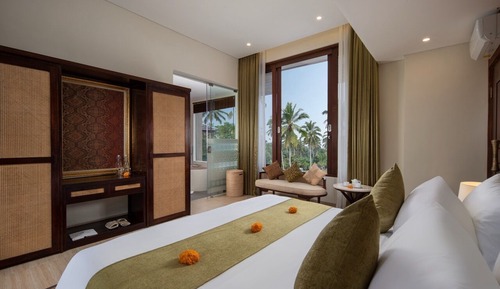 Villa de lujo, 2 habitaciones, piscina privada, vistas al jardín