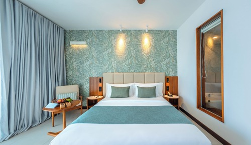 Habitación superior, vistas al mar