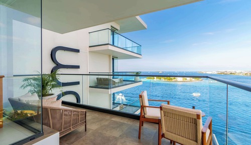 Habitación superior, frente al mar (Deluxe)