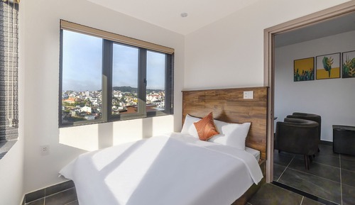 Apartamento familiar, vistas a la ciudad