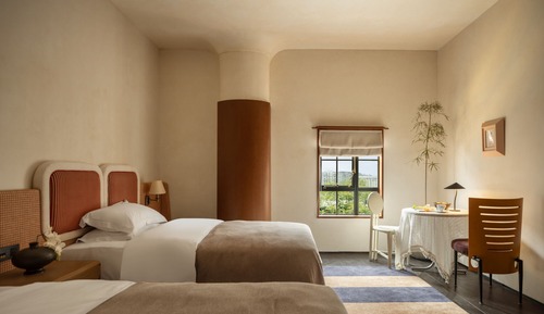 Habitación tradicional con 2 camas individuales