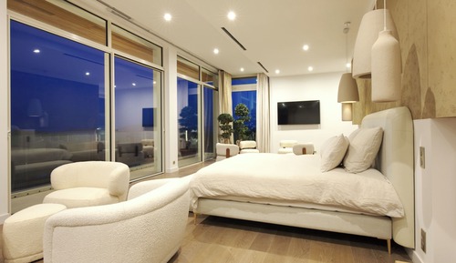 Suite de lujo, balcón, vistas al mar