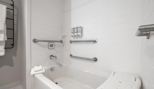 Habitación, 1 cama de matrimonio grande, no fumadores (Bathtub W/grab Bars)