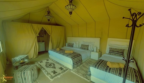 Habitación triple Deluxe, vistas al desierto