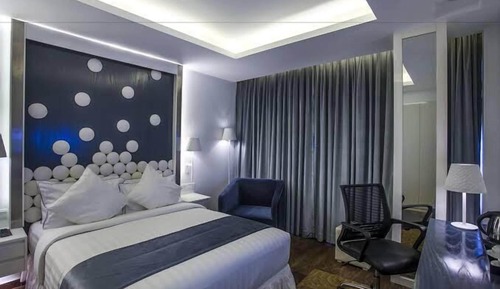 Habitación Deluxe con 2 camas individuales, vistas a la ciudad