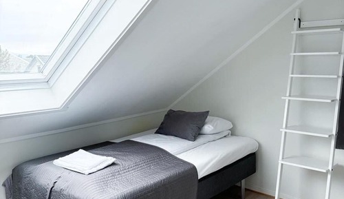 Habitación individual, vistas a la ciudad