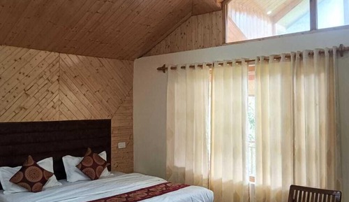 Habitación Deluxe doble, 1 cama de matrimonio grande, balcón, vistas a la montaña