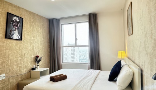 Apartamento Deluxe, 2 habitaciones, cocina, vistas a la ciudad