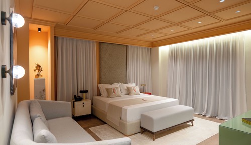Habitación superior con 1 cama doble o 2 individuales