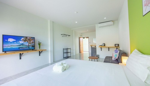 Habitación doble superior, vistas al jardín