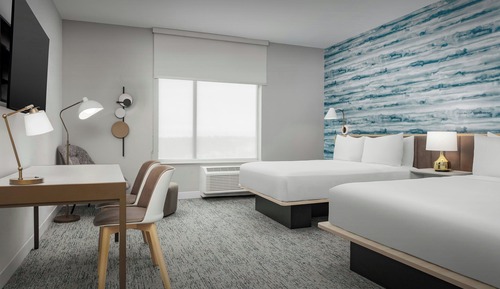 Suite estudio, 2 camas de matrimonio, no fumadores (Mobility Accessible, Roll-in Shower)