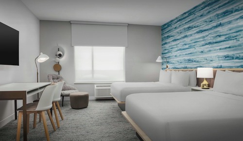 Suite estudio, 2 camas de matrimonio