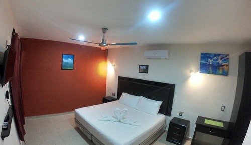 Habitación Confort, 1 cama de matrimonio grande, frigorífico