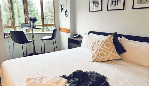 Suite estudio, 1 cama de matrimonio grande, bañera de hidromasaje (Cascade - 437)