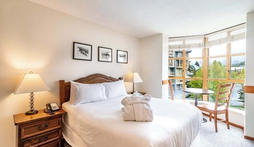 Suite estudio, 1 cama de matrimonio, bañera de hidromasaje, vistas a la montaña (Cascade - 414)