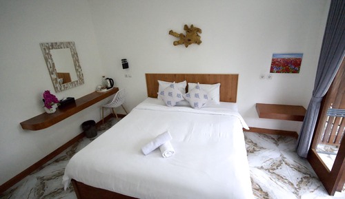 Habitación Deluxe, 1 cama de matrimonio grande, balcón, vistas al jardín
