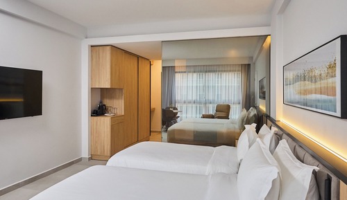 Habitación estándar con 2 camas individuales, 2 camas individuales
