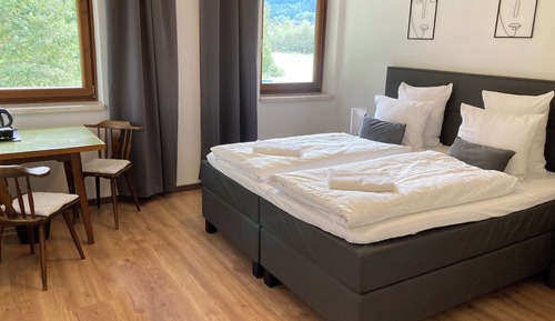 Apartamento Deluxe, 1 habitación, balcón, vistas al lago