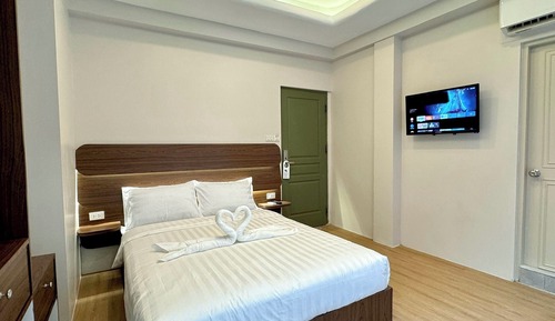 Habitación superior, 1 cama de matrimonio con sofá cama