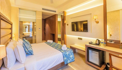 Habitación Premium con 1 cama doble o 2 individuales, vistas a la ciudad
