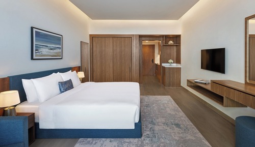 Estudio, 1 cama de matrimonio grande, vistas a la ciudad