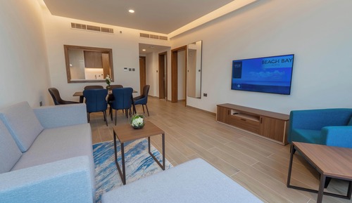 Apartamento, 2 habitaciones, balcón, vistas al mar