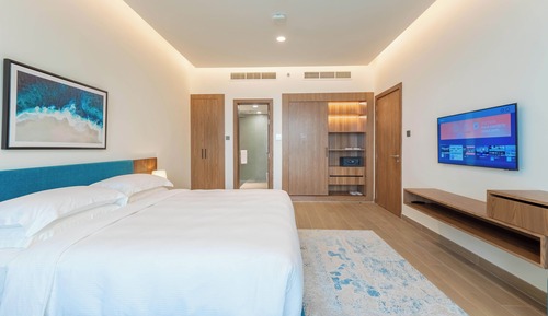 Apartamento, 1 habitación, balcón, vistas al mar