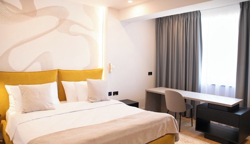 Apartamento Deluxe, balcón