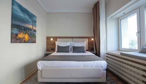 Habitación estándar con 1 cama doble o 2 individuales