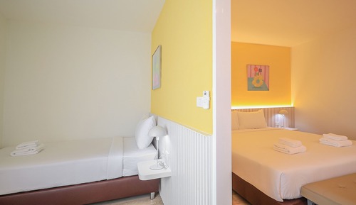 Habitación triple de lujo