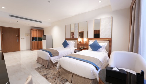 Habitación estándar con 2 camas individuales, vistas al mar