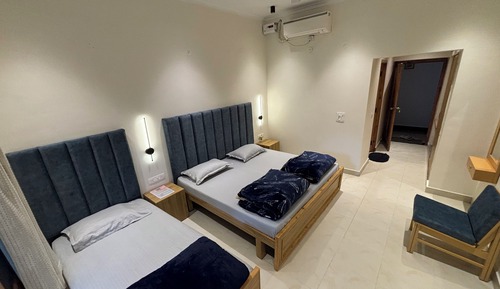 Habitación triple estándar, vistas al parque