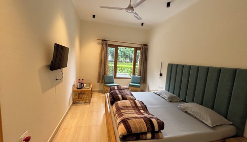 Habitación estándar doble, vistas al parque