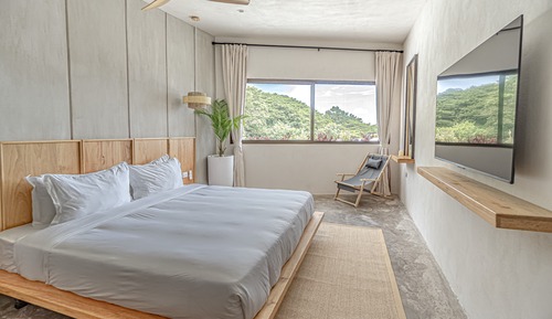 Villa Deluxe, vistas parciales al mar