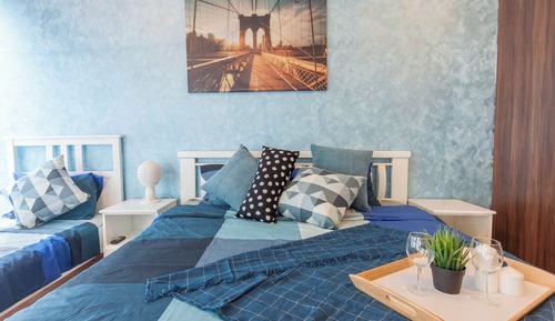 Apartamento Deluxe, 2 habitaciones, vistas a la ciudad