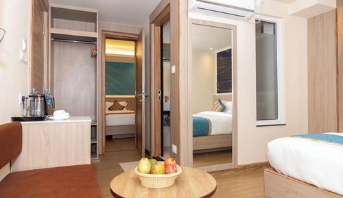 Habitación cuádruple Deluxe