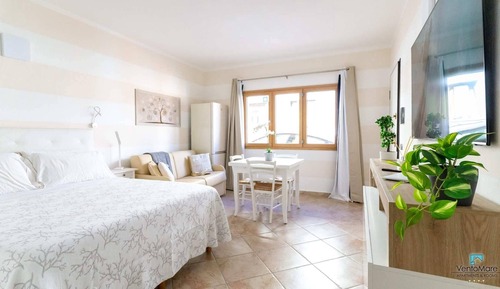 Apartamento superior, 1 cama de matrimonio, patio
