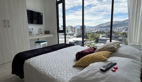 Estudio superior, vistas a la ciudad