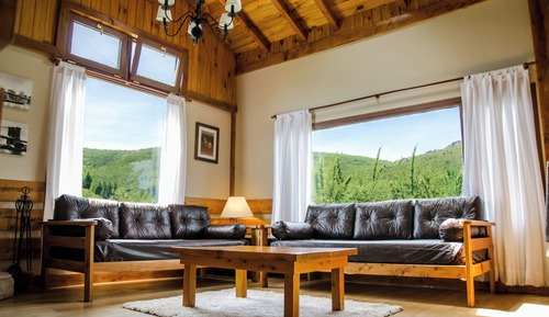 Chalet Deluxe, patio, vistas a la montaña