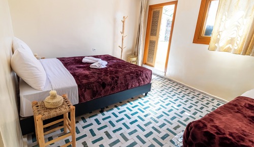 Habitación triple Confort, vistas al jardín