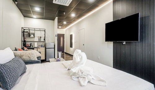Estudio, 1 cama de matrimonio con sofá cama, no fumadores, cocina básica