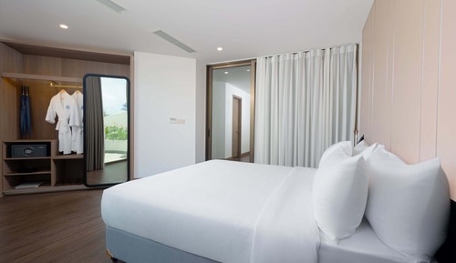 Apartamento sénior, balcón, vistas al mar