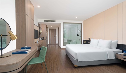 Habitación de lujo doble, balcón, vistas al mar