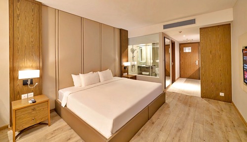Apartamento Premier, vistas parciales al mar