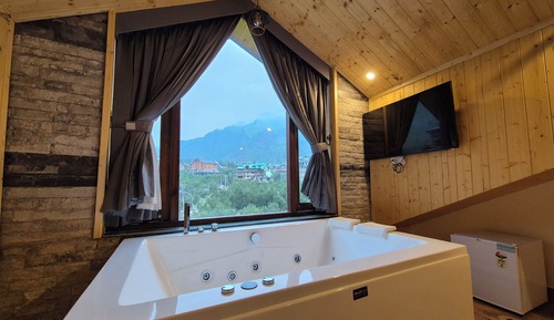Habitación de lujo, balcón