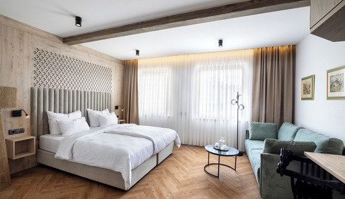 Habitación Deluxe con 1 cama doble o 2 individuales, vistas a la montaña